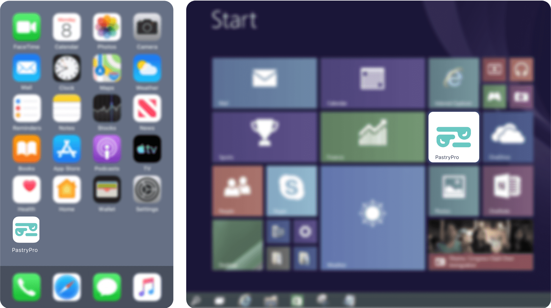 PastryPro работает на всех устройствах без установки